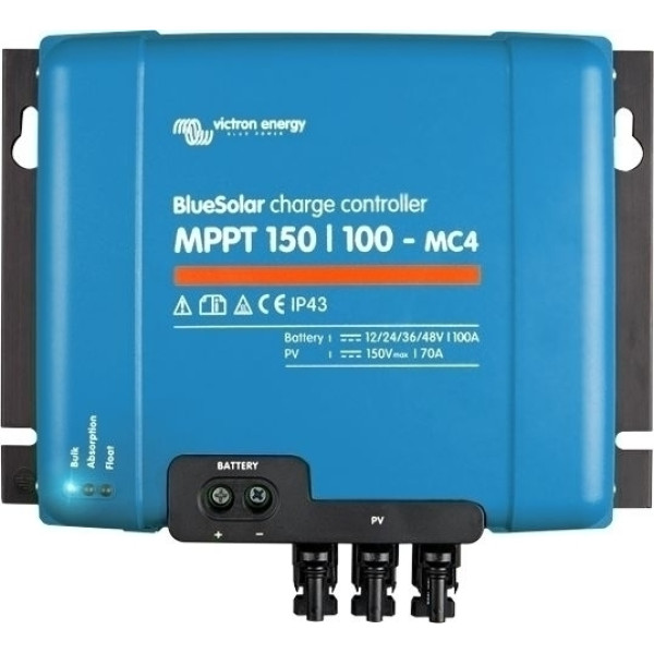 Victron Energy Bluesolar MPPT 150/100 MC4 Ρυθμιστής Φόρτισης 48V 100A