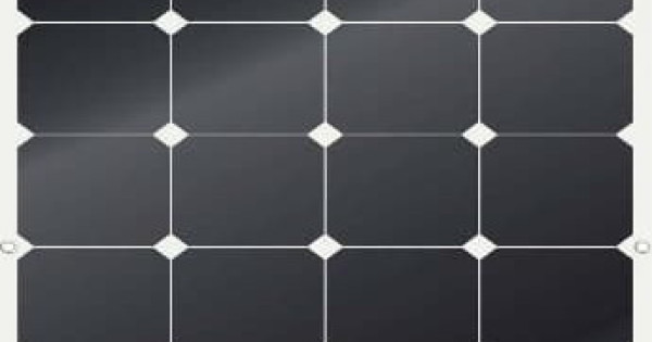 Sunpower SPR-E-Flex-100 Εύκαμπτο Μονοκρυσταλλικό Φωτοβολταϊκό Πάνελ με ...