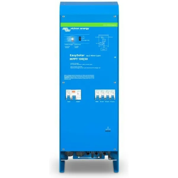 Μετατροπέας - inverter με φορτιστή DC-AC και MPPT καθαρού ημιτόνου Victron EasySolar 24/1600/40-16 MPPT 100/50