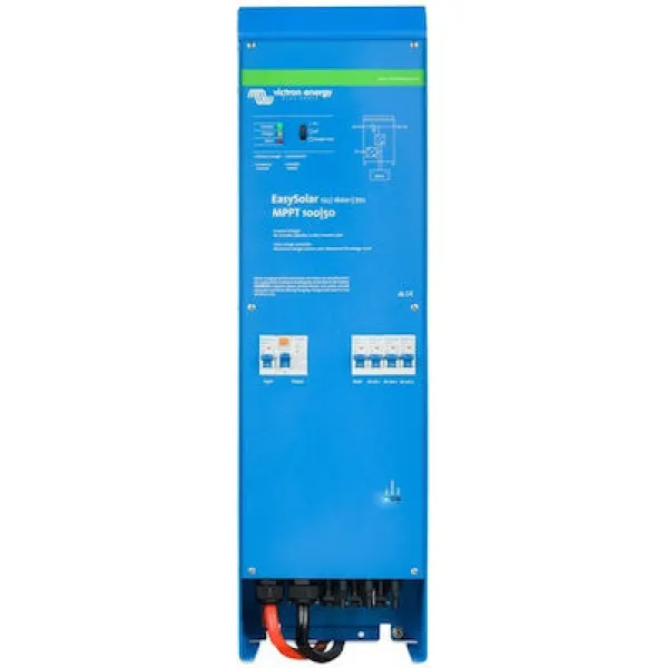 Μετατροπέας - inverter με φορτιστή DC-AC και MPPT καθαρού ημιτόνου Victron EasySolar 12/1600/70-16 MPPT 100/50