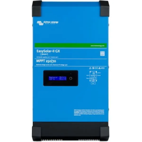 Μετατροπέας - inverter με φορτιστή DC-AC και MPPT καθαρού ημιτόνου Victron EasySolar II 24/3000/70-32 MPPT 250/70 GX