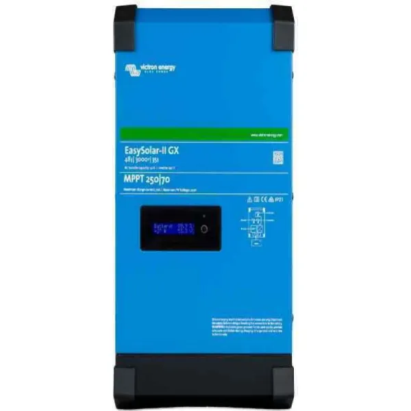 Μετατροπέας - inverter με φορτιστή DC-AC και MPPT καθαρού ημιτόνου Victron EasySolar II 48/3000/35-32 MPPT 250/70 GX