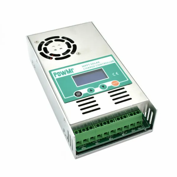 Ρυθμιστής Φόρτισης 60A 12/24/36/48V LCD PowMr MPPT-60A – Ασημί