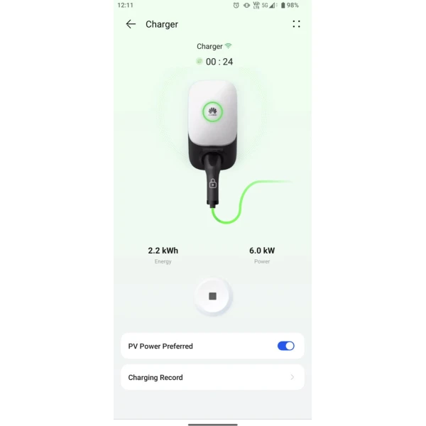 Huawei Επιτοίχιος Τριφασικός Σταθμός Φόρτισης 22kW Type 2 (02314BXL-003)