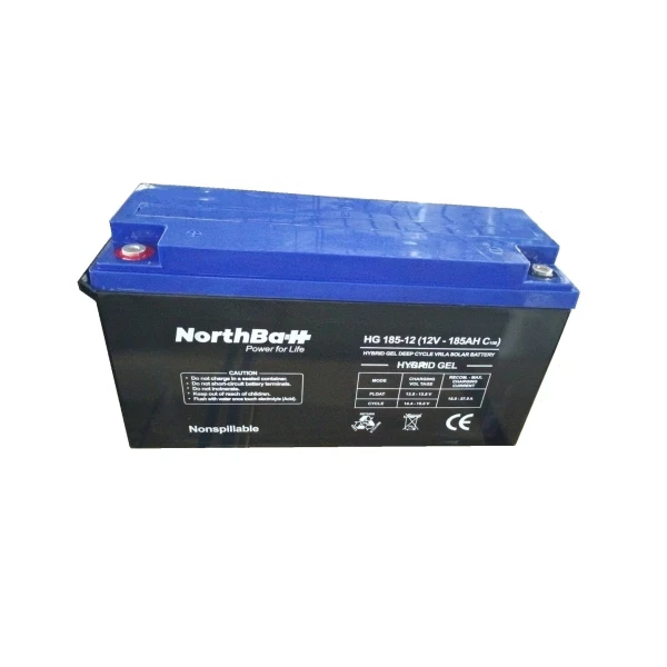 Northbatt HG 185-12 Μπαταρία Φωτοβολταϊκών GEL 12V 185Ah