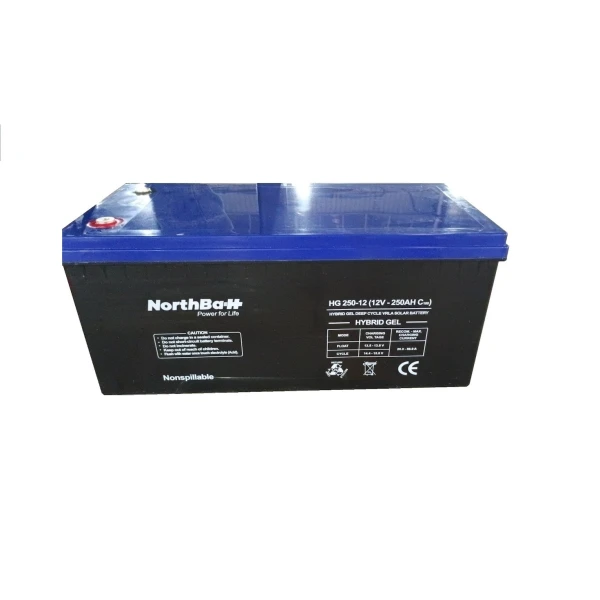 Northbatt HG 250-12 Μπαταρία Φωτοβολταϊκών GEL 12V
