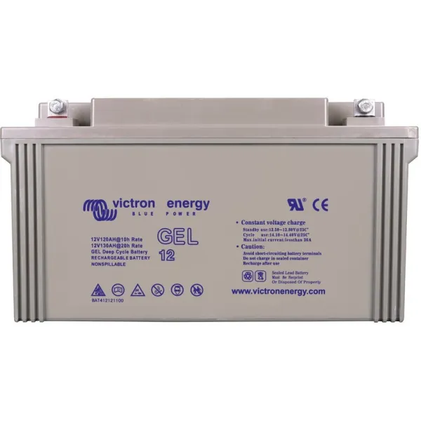 Victron Energy Μπαταρία Φωτοβολταϊκών GEL Κλειστού Τύπου Βαθειάς Εκφόρτισης 12V 165Ah C20 (BAT412151104)