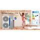 Volcano R32 wifi 15,5KW NL-BKDX40-150II / R32 Full inverter A +++ Αντλία θερμότητας (Θέρμανση & Ψύξη & Ζεστό Νερό) Δοχείο διαστολής, ενσωματωμένη αντλία νερού
