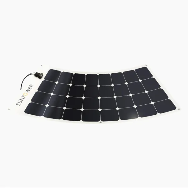 Sunpower SPR-E-Flex-170 Εύκαμπτο Μονοκρυσταλλικό Φωτοβολταϊκό Πάνελ με ισχύ 170W και τάση 12V