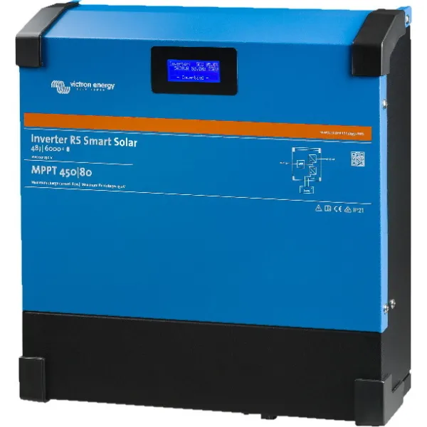 Μετατροπέας - inverter DC-AC καθαρού ημιτόνου & Solar Charger Victron Inverter RS Smart Solar 48/6000