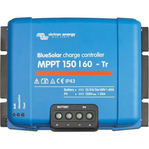 Victron Energy BlueSolar MPPT 150/60 Tr Ρυθμιστής Φόρτισης 12/24/36/48V 60A